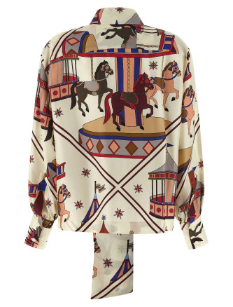 Рубашка, блузка ALBERTO BIANI Lavallière collar shirt (MM863SE320411) #