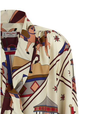 Рубашка, блузка ALBERTO BIANI Lavallière collar shirt (MM863SE320411) #