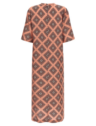 Tie print dress #