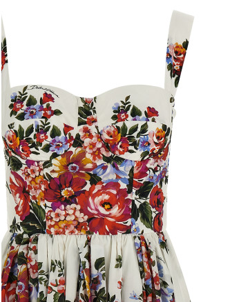 Миди DOLCE & GABBANA 'Mazzo di Fiori' dress #