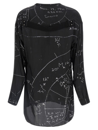 Рубашка, блузка RICK OWENS 'Concordian' (RU01F2295KP109) #