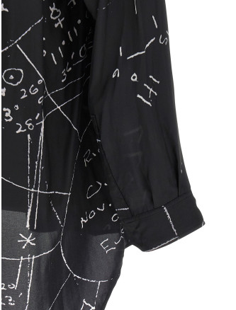 Рубашка, блузка RICK OWENS 'Concordian' (RU01F2295KP109) #