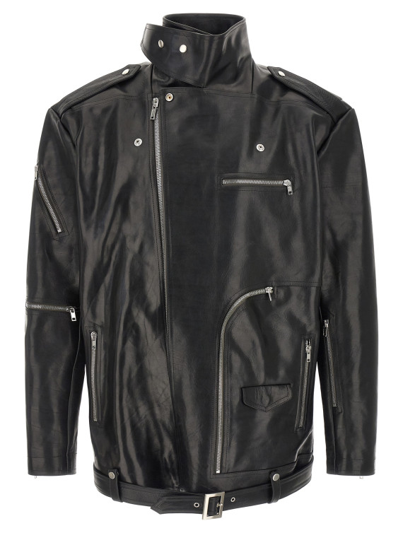 Кожаная куртка RICK OWENS 'Jumbo Bauhaus Stooges' (RU01F2773LGB09) #1