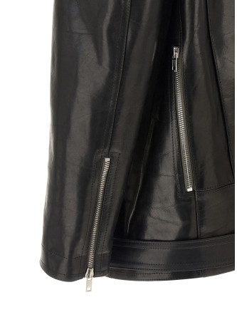 Кожаная куртка RICK OWENS 'Jumbo Bauhaus Stooges' (RU01F2773LGB09) #