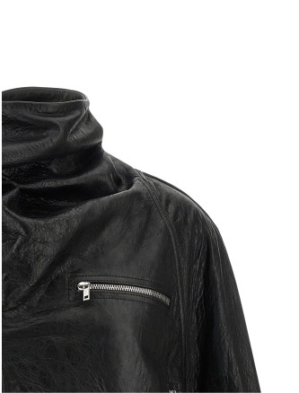 'Cropped Scarf Flight' jacket #