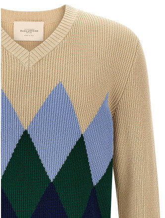 Argyle pattern sweater (B2P00114C0594040) #