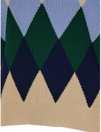 Argyle pattern sweater (B2P00114C0594040) #