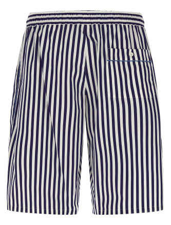 Бермуды, шорты DOLCE & GABBANA Striped bermuda shorts (GV5MATFR52GS8056) #