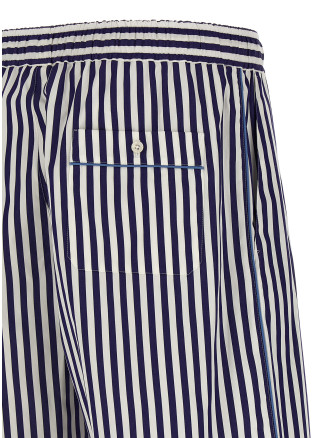 Бермуды, шорты DOLCE & GABBANA Striped bermuda shorts (GV5MATFR52GS8056) #