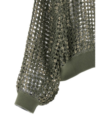 Свитер, кардиган BRUNELLO CUCINELLI 'Dazzling Net Embroidery' (MCBR11806C3066) #
