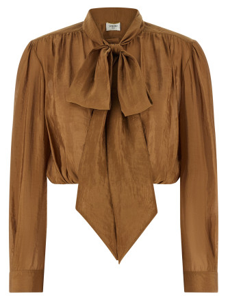 Lavallière neck blouse