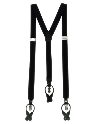 Ремень YOHJI YAMAMOTO Leather braces (HAQ91291BLACK1) #