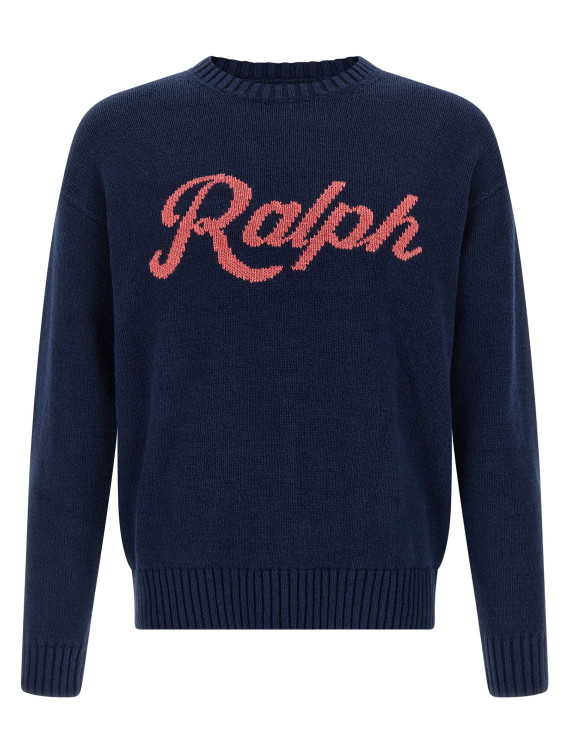 Intarsia logo sweater #1