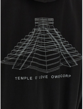 Толстовка RICK OWENS 'Temple of Love OwenscorpTemp' (RR01F2281BAEP160911) #