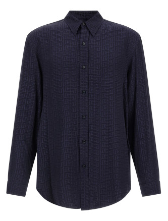 Jacquard monogram shirt