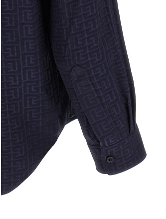 Jacquard monogram shirt #