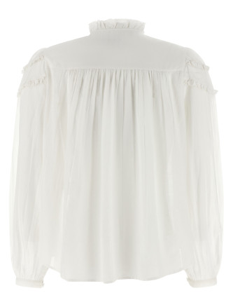 Рубашка, блузка MARANT ETOILE 'Christa' (HT0681FBB3J04E20WH) #