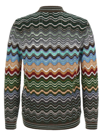 Greek pattern cardigan #