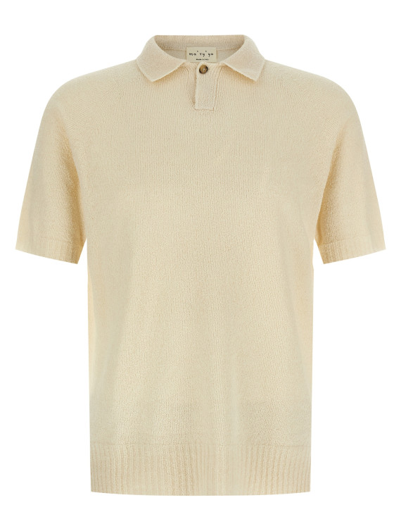 Поло MA'RY'YA Spongy effect polo shirt (YSK003D1) #1