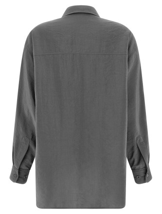 Рубашка, блузка LEMAIRE Shirt with tie (SH1282LF1308BK928) #