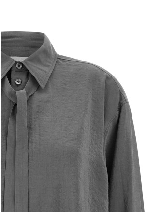 Рубашка, блузка LEMAIRE Shirt with tie (SH1282LF1308BK928) #