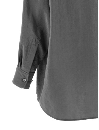 Рубашка, блузка LEMAIRE Shirt with tie (SH1282LF1308BK928) #