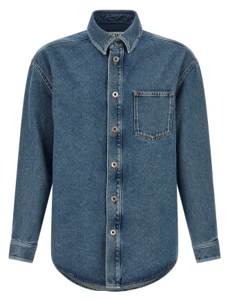 Рубашка, блузка LOEWE Overshirt Anagram