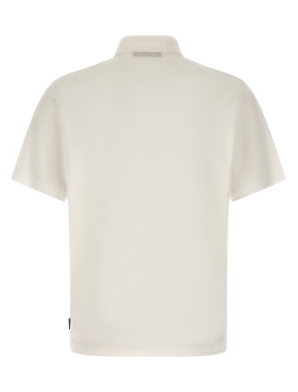 Поло ZANONE Cotton silk polo shirt (810382ZQ317Z0001) #