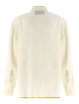 Рубашка, блузка VALENTINO GARAVANI Valentino Garavani floral embroidery shirt (B3AB8269M4AM0) #