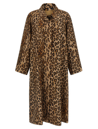 Пальто, тренч ALBERTO BIANI Silk trench coat