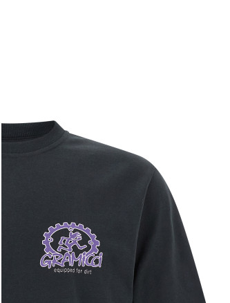 'Equipped For Dirt' T-shirt (G6SUT102VINTAGEBLACK) #