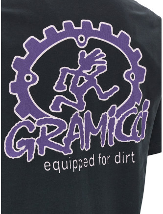 'Equipped For Dirt' T-shirt (G6SUT102VINTAGEBLACK) #
