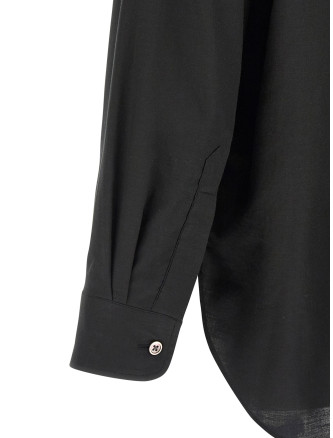 Рубашка, блузка SSSTEIN Cotton and silk shirt (ST1492BLACK) #