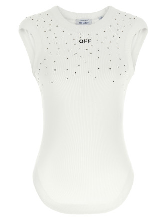 Повседневный топ OFF-WHITE Top Swarowski