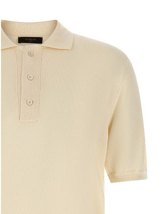 Поло ZANONE Cotton knit polo shirt (810332ZY318Z3372) #