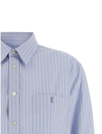 Рубашка, блузка SAINT LAURENT 'Cassandre' (861080Y7J664427) #