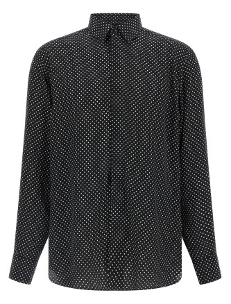Рубашка, блузка TOM FORD Polka dot shirt