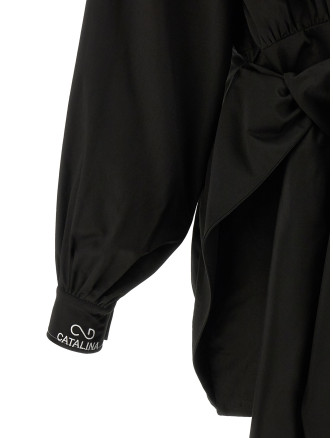 Мини CATALINA Bow dress (S26CAT7450NERO) #