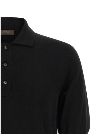 Поло ZANONE Cotton knit polo shirt (810332ZY318Z3369) #