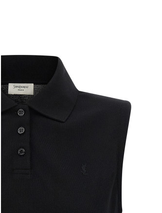 'Cassandre' embroidered polo shirt (862601Y37ZE1000) #