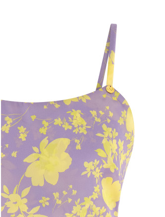 Вечерний топ CATALINA Floral crop top (S26CAT7700LILLA) #