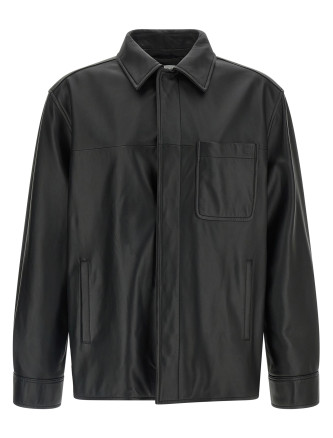 Кожаная куртка LOEWE Nappa leather overshirt