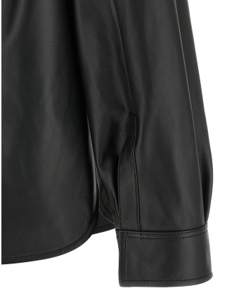 Кожаная куртка LOEWE Nappa leather overshirt (H526Y31L521100) #