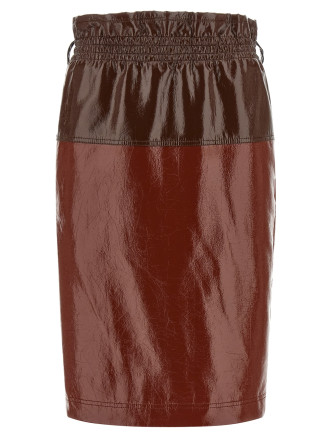 'Paper-Bag' skirt