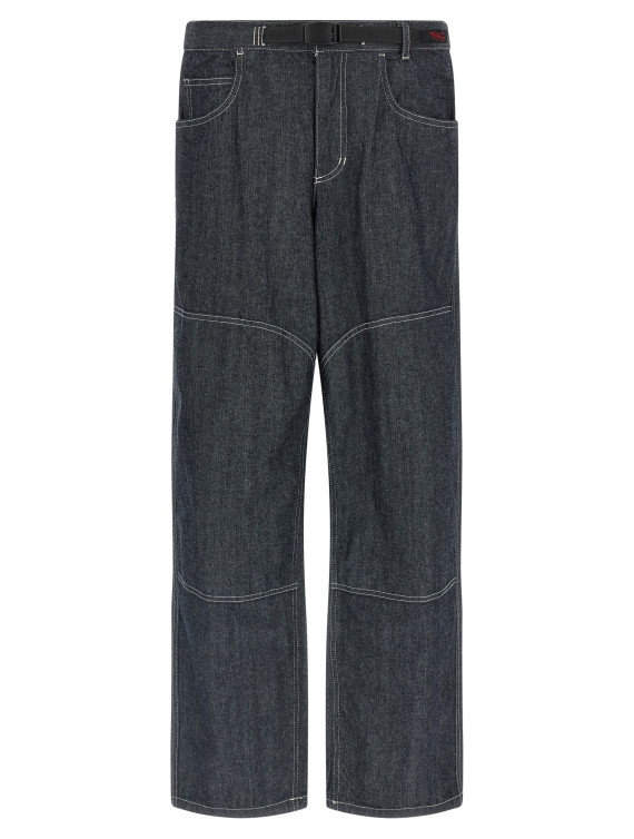 Джинсы GRAMICCI 'Japanese Chambray Double Knee' (G6SMP015NAVY) #1