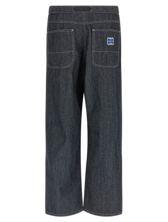 Джинсы GRAMICCI 'Japanese Chambray Double Knee' (G6SMP015NAVY) #