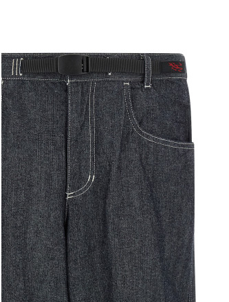 Джинсы GRAMICCI 'Japanese Chambray Double Knee' (G6SMP015NAVY) #