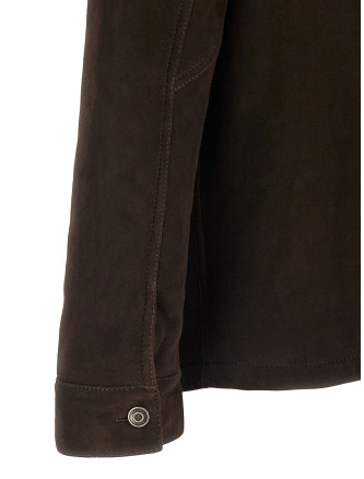 Кожаная куртка GIORGIO BRATO Suede sheepskin (GU26F26013MEVLFONDENTE) #