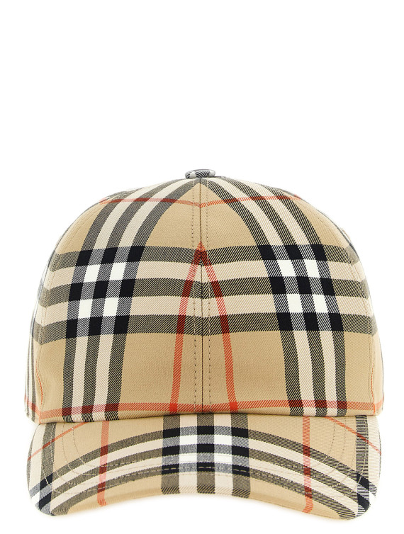 Шляпа BURBERRY Check cap (8128347SANDIPCHECK) #1