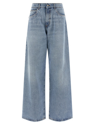 Джинсы GIUSEPPE DI MORABITO Crystal jeans
